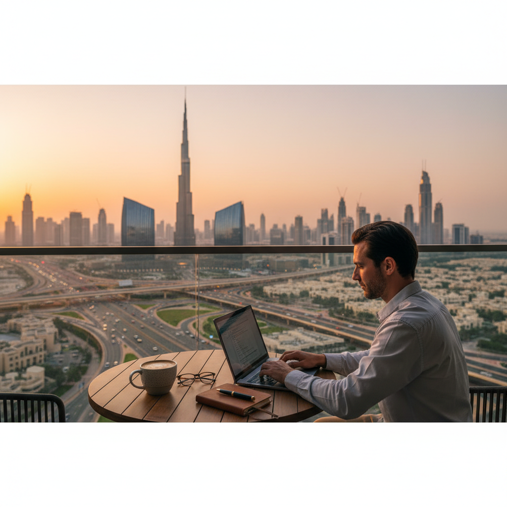 Digital nomad scene in United Arab Emirates