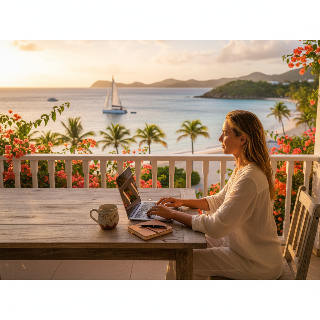 Digital nomad scene in Antigua and Barbuda