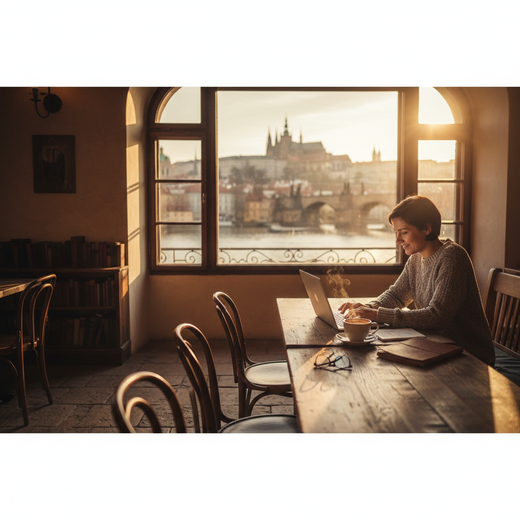 Digital nomad scene in Czech Republic