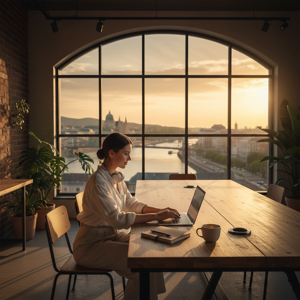 Digital nomad scene in Hungary