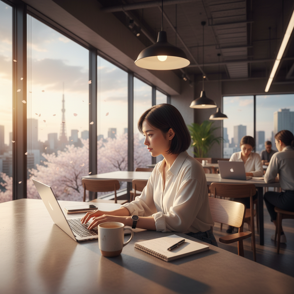 Digital nomad scene in Japan