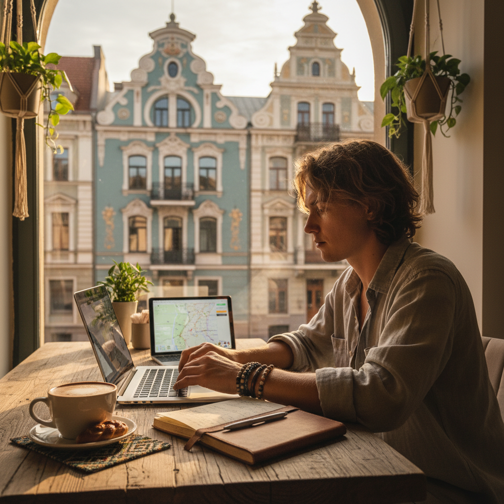 Digital nomad scene in Latvia