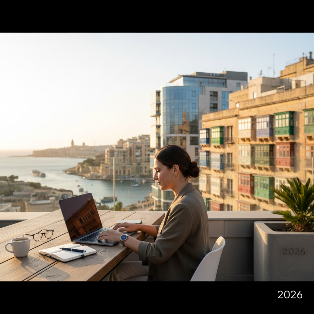 Digital nomad scene in Malta
